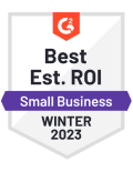 Best est. ROI Small Business 2023